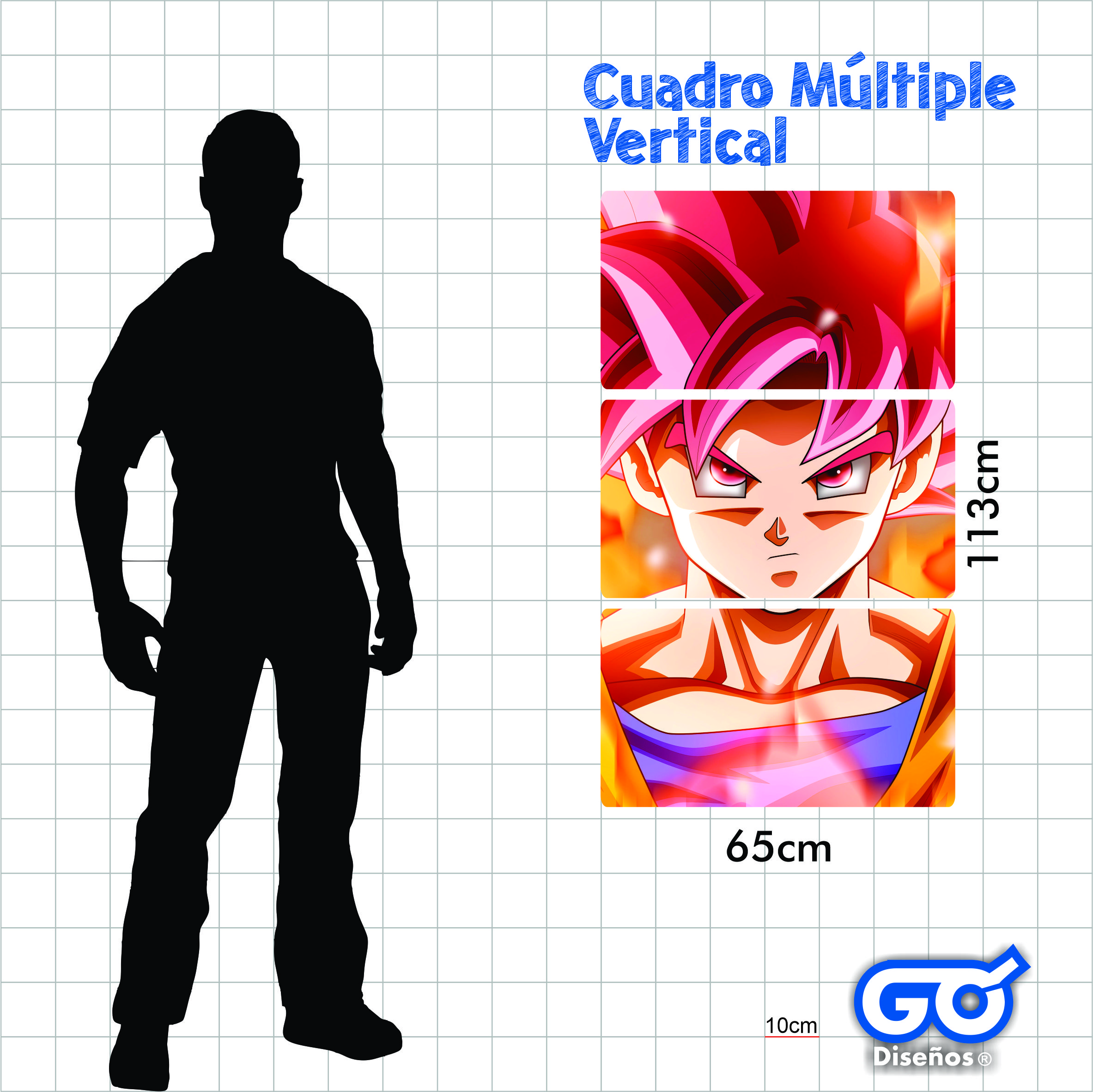 Multicuadro Vertical — MCV005 - Image 2