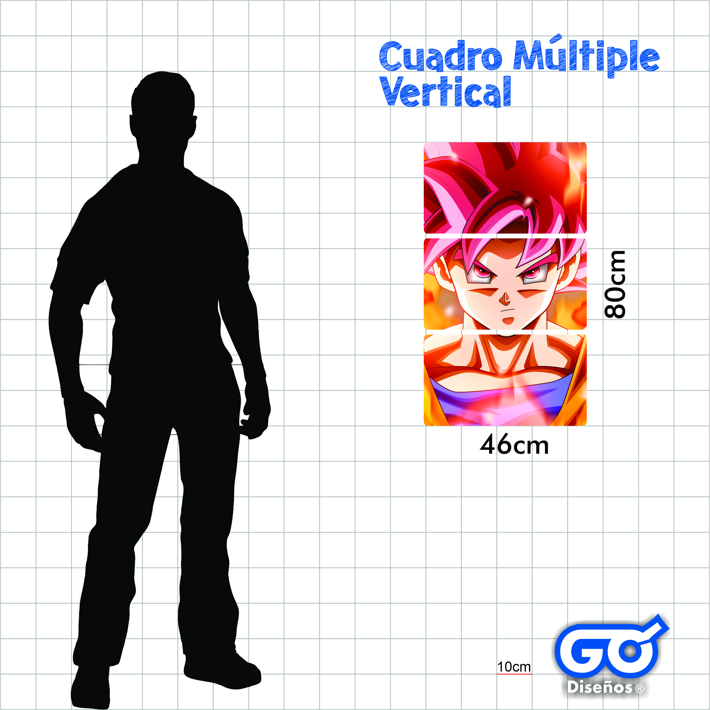 Multicuadro Vertical — MCV005 - Image 3